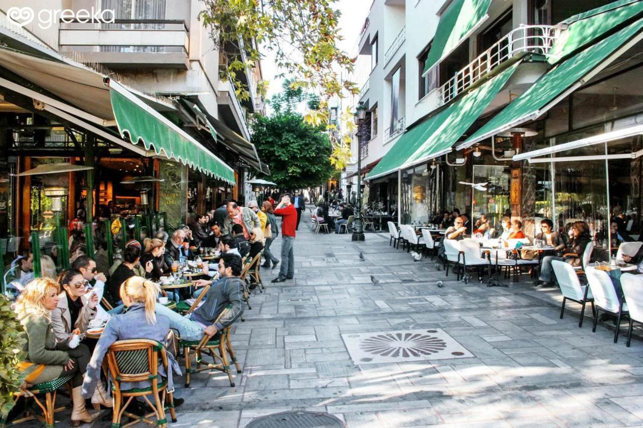 Διαμέρισμα Στο Κέντρο Δίπλα Στα Νοσοκομεία Και Τα Αξιοθέατα Leilighet Athen Eksteriør bilde